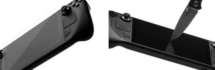 dbrand tempered glass best screen protector for steam deck