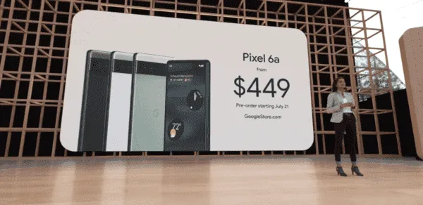 google conference pixel 6a