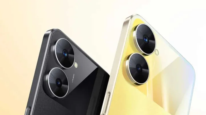 realme v30 back