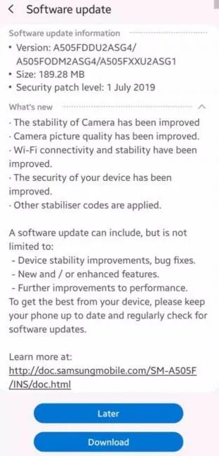 samsung galaxy s10