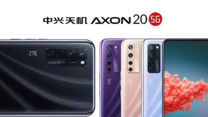 zte axon 20 colorways