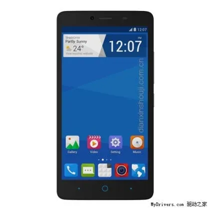 zte q802c front