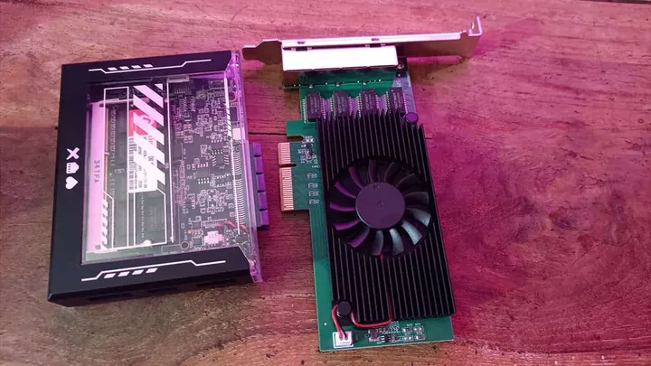 4 port 25g ethernet adapter for zimablade