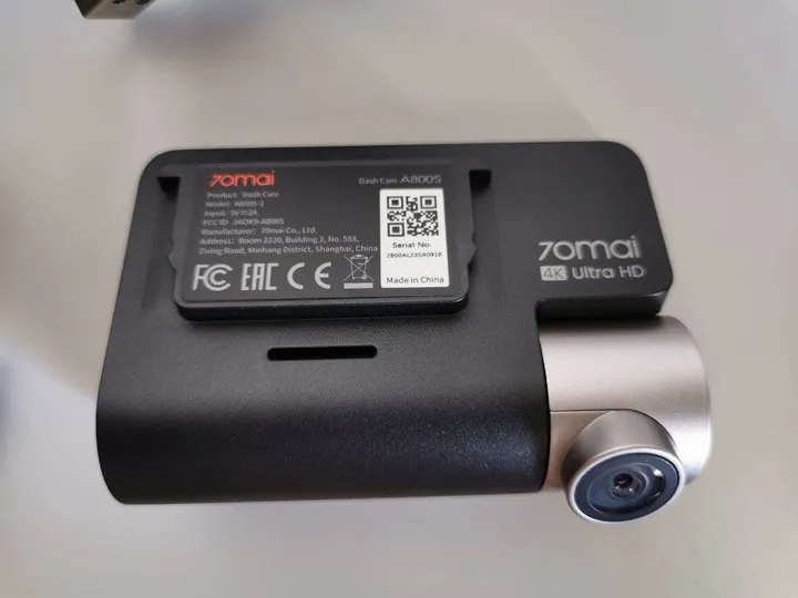 70mai dashcam a800srear cam se 1 2