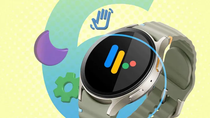 a smartwatch with the wear os lo