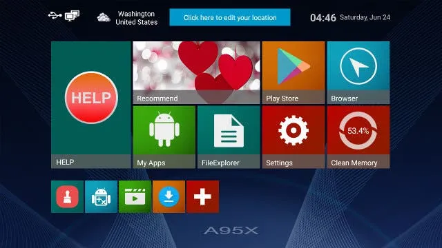 a95x r2 android launcher