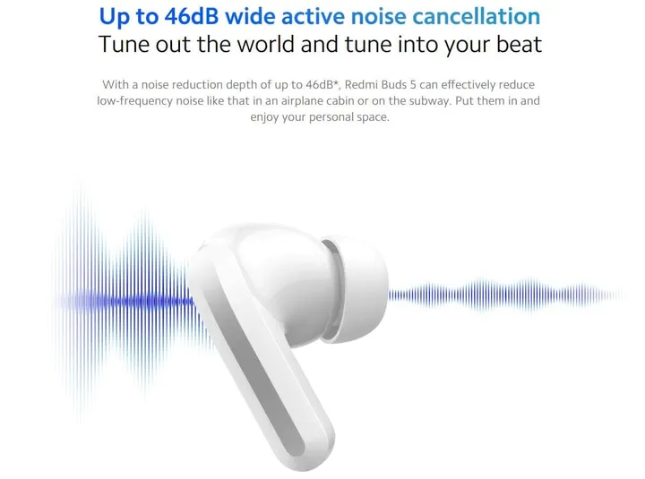 advanced anc of buds 5