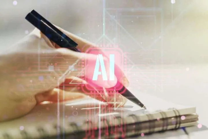 ai writing b