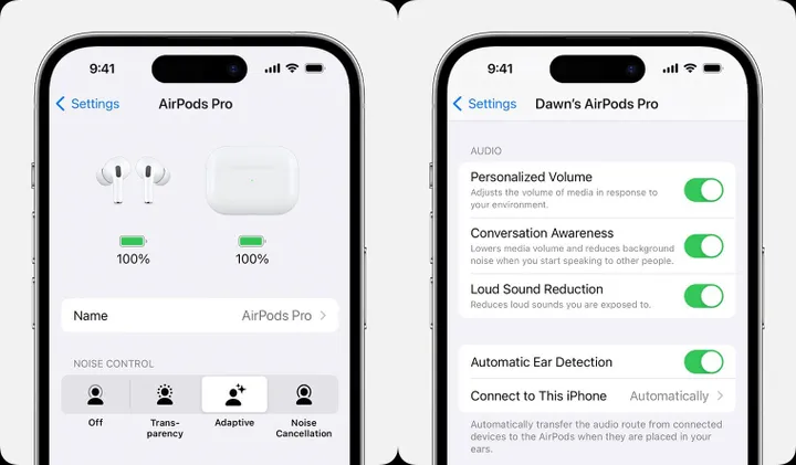airpods pro 2 adaptive audio