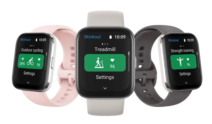 amazfit bip 5 unity screen