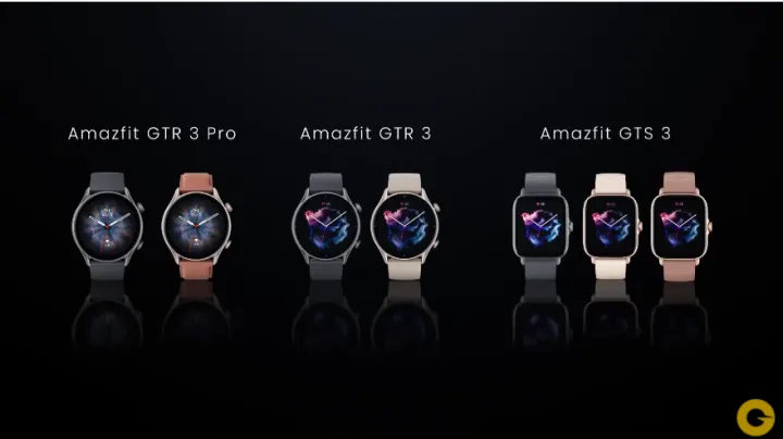 amazfit gtr 3 pro amazzfit gtr 3 amazfit gts 3