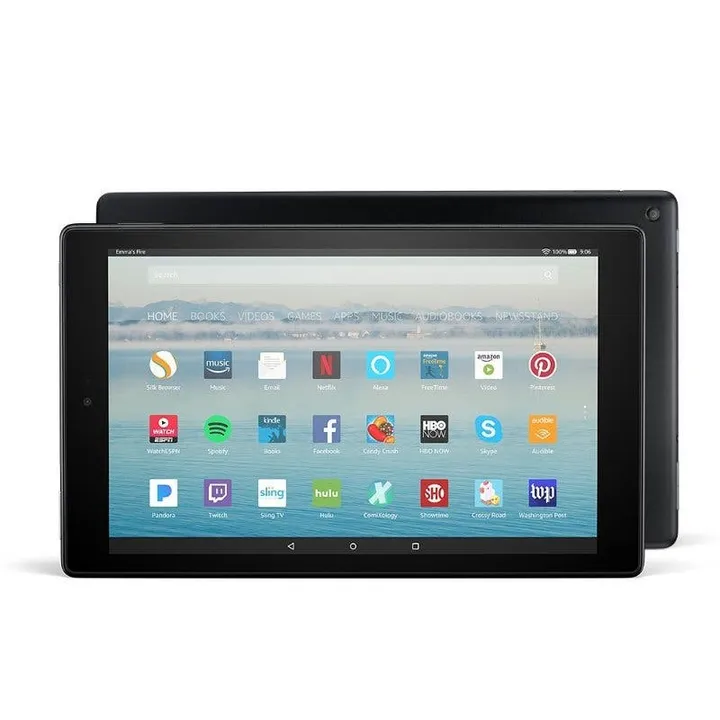 amazon fire hd 10 tablet with alexa hands free 32gb black rcwilley image1 800