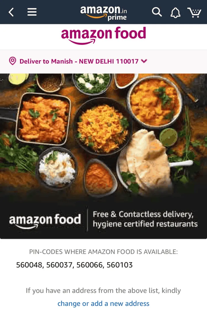 amazon food