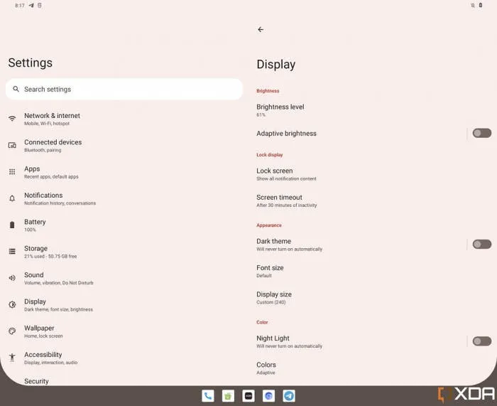 android 121 dual pane settings6