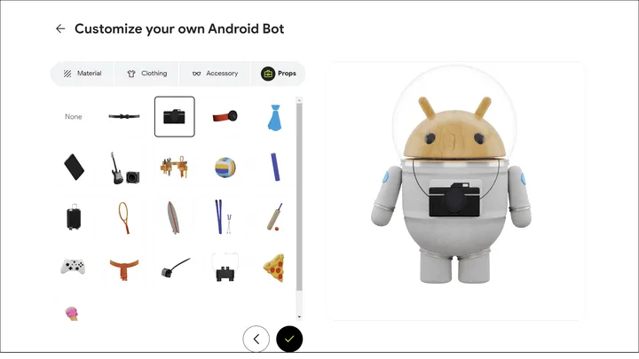 android bot props