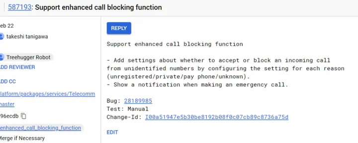 android p call blocking feature commit 1 1024x411