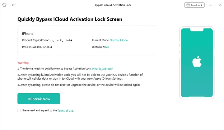 anyunlock windows bypass icloud activation 3