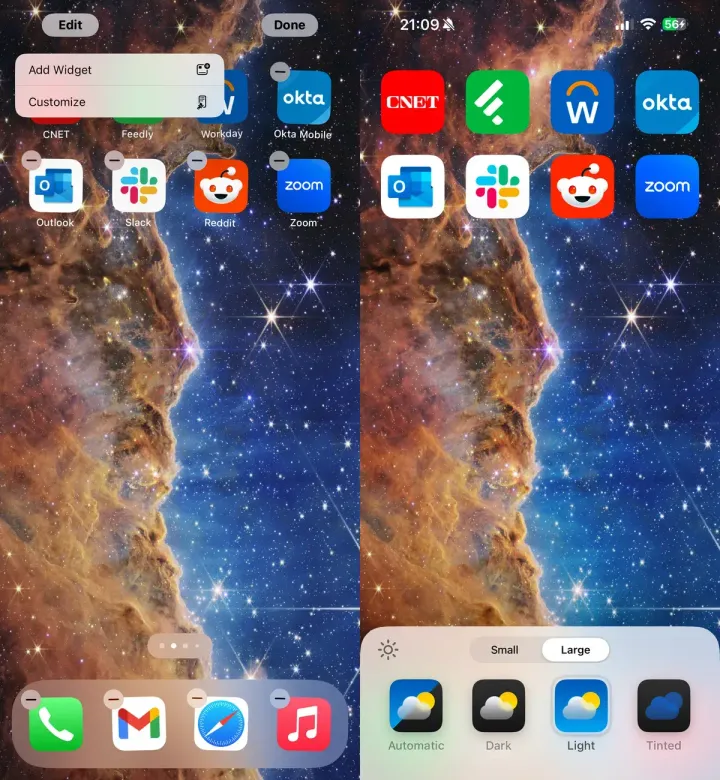 app labels