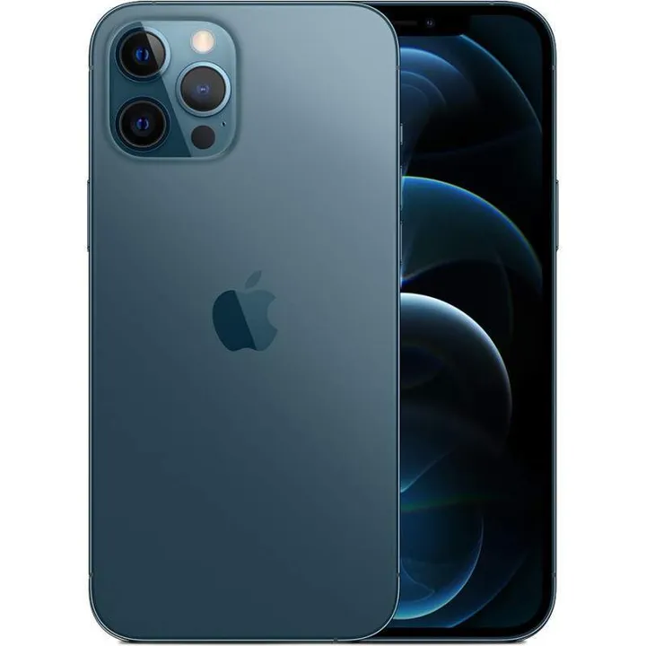 apple iphone 12 pro max 128gb 67 a2342 ll a blue 1