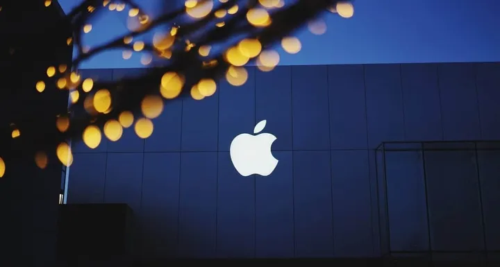 apple logo irl