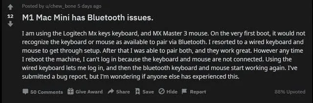 apple m1 big sur bluetooth