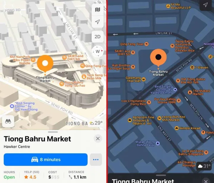 apple maps 3d buildings