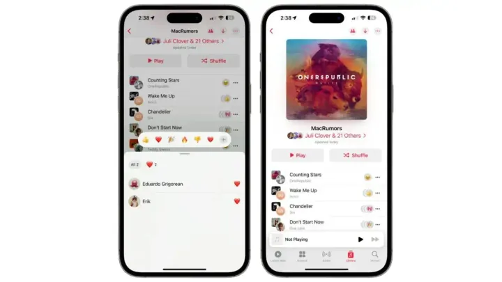apple music collaborative playlists b