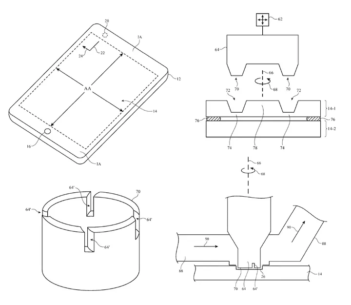 apple patent holes