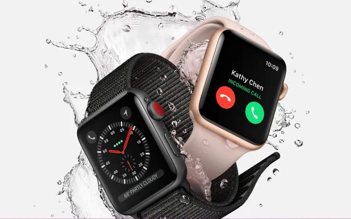 apple watch series 3 colors