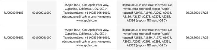 apple watch series 6 eec