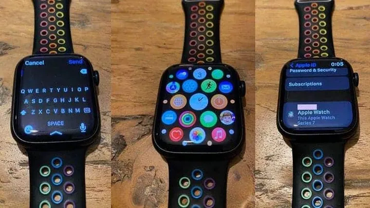 apple watch series 7 real world images