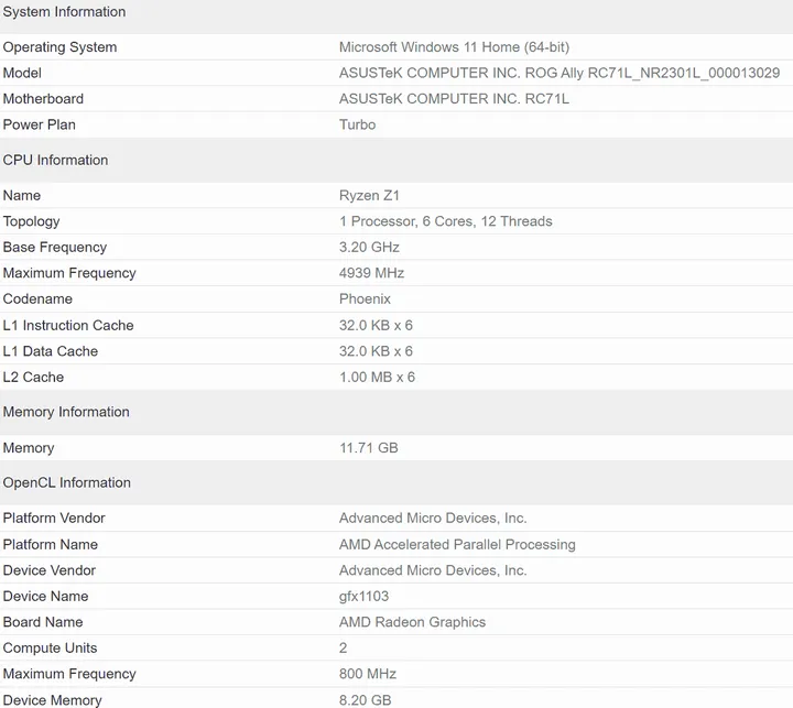 asus rog ally specs img src videocardz