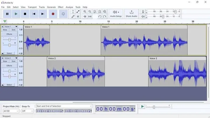 audacity free pc program