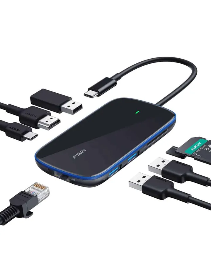 aukey link pd pro usb c hub