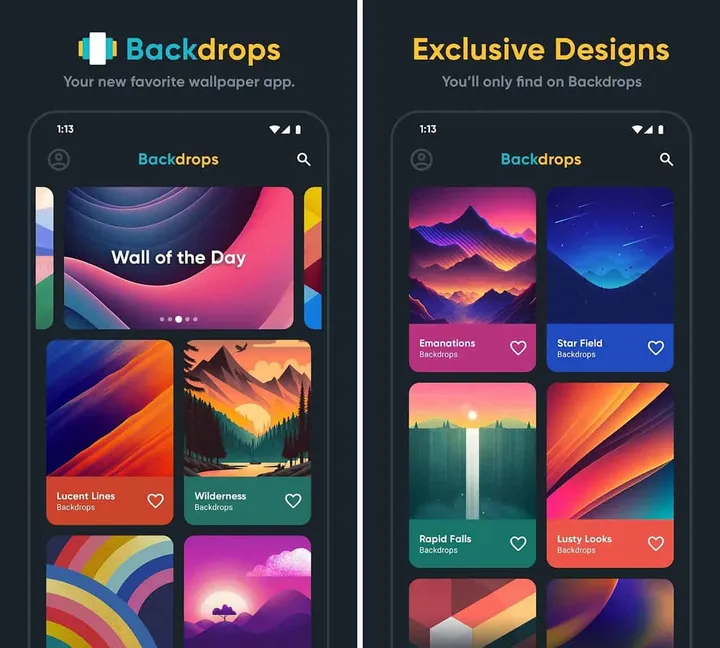 backdrops android wallpaper