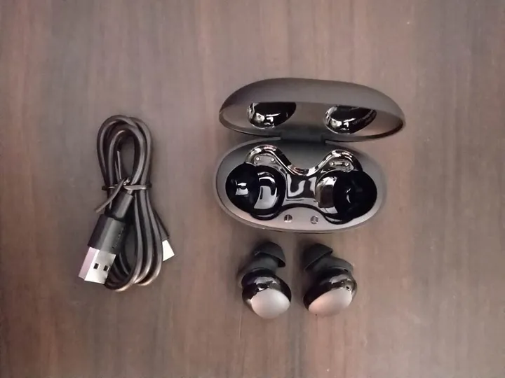 baseus encok w11 true wireless earbuds with charging cable