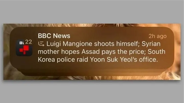 bbc news headlines notification