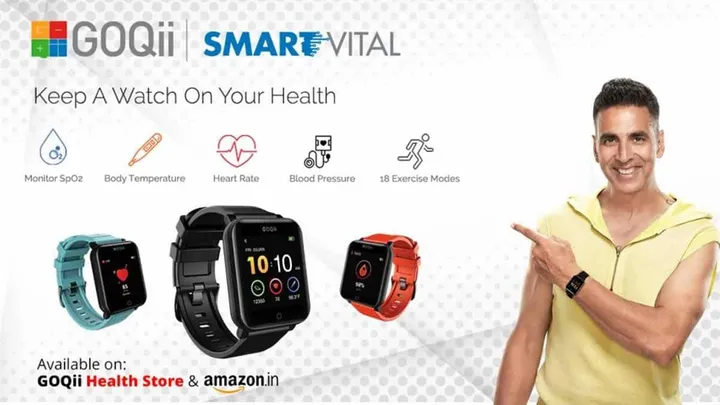 best fitness bands in india in 2022 goqii smart vital fitness tracker