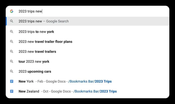 better bookmark searches google chrome
