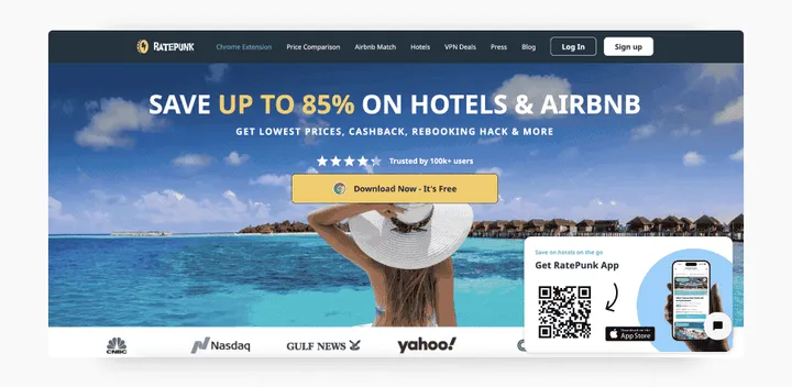 better prices with vpn when using ratepunk