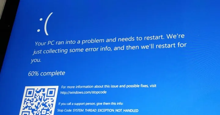 blue screens of death