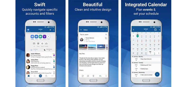 bluemail app