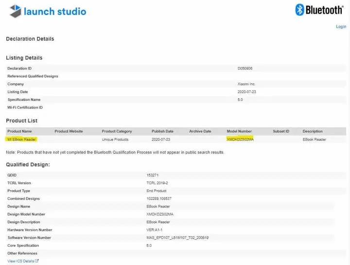 bluetooth sig certificate