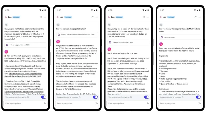 brave ai assistant chat