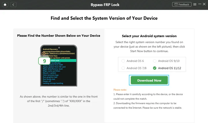 bypass frp lock 7