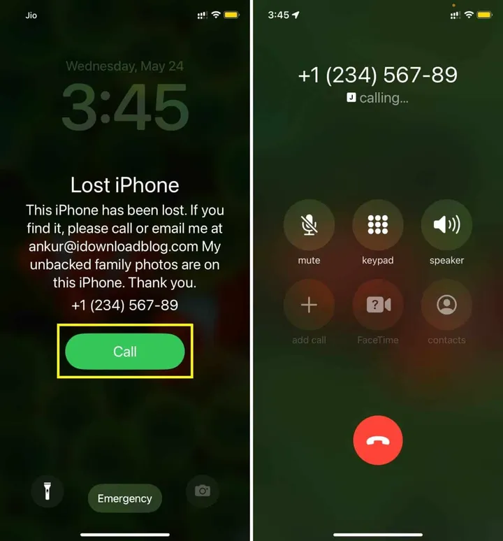 call button on lost iphone lock screen 1428x1536 1