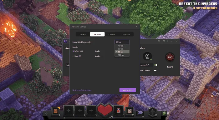capture video game democreator 4
