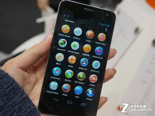 carbon gionee cbt1805 screen