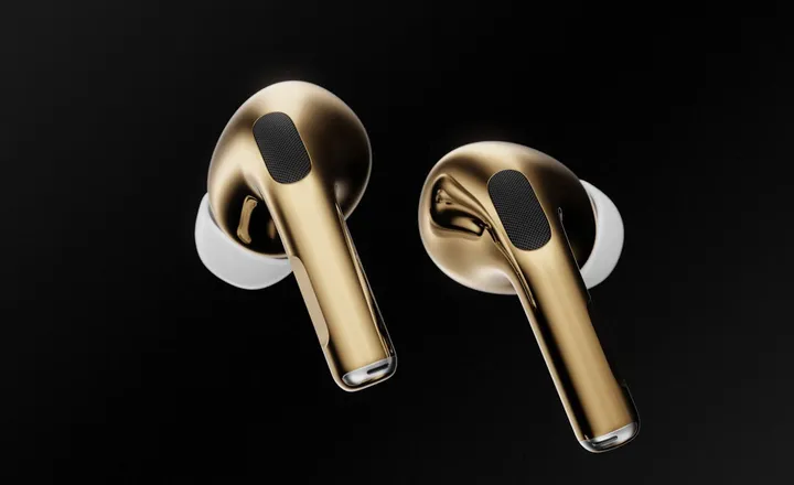 caviar airpods pro gold photo6 a