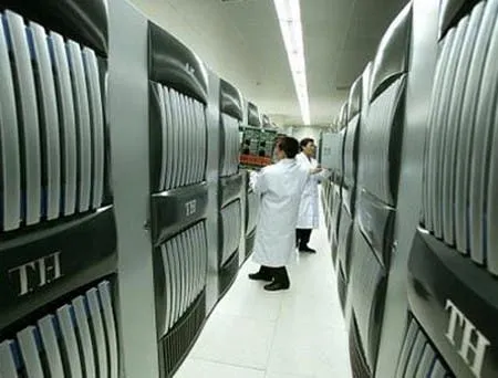 chinese supercomputer tianhe 1a milky way